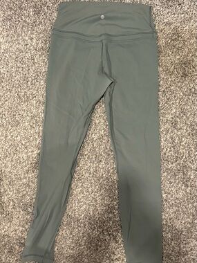 BuffBunny High-Waist Leggings in Sage Green